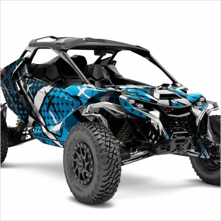 X-Design Blue XL Version for Can-Am Maverick R 2 Doors